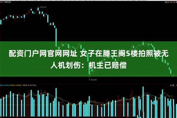 配资门户网官网网址 女子在滕王阁5楼拍照被无人机划伤：机主已赔偿
