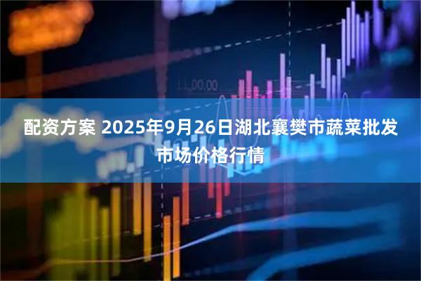 配资方案 2025年9月26日湖北襄樊市蔬菜批发市场价格行情