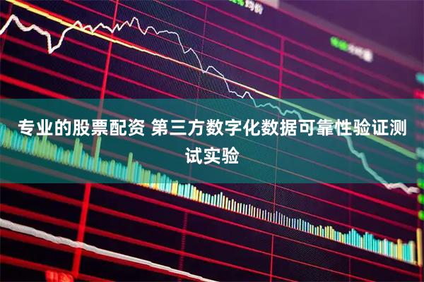 专业的股票配资 第三方数字化数据可靠性验证测试实验